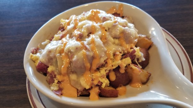Rueben Egg Scrambler, The Mug Marshfield